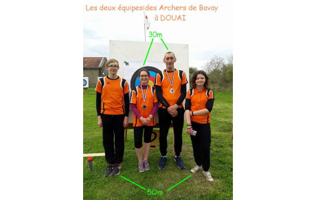 1er mai, Douai par équipes mixtes.