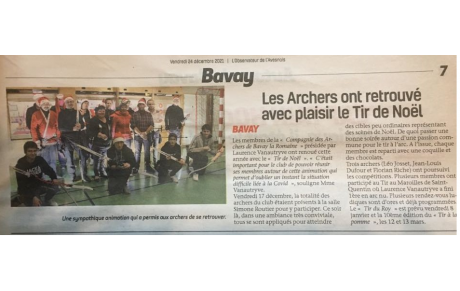 Tir de Noêl 2021 L'Observateur
